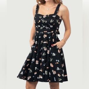 NWT Eva Rose Dress with Sushi Print
